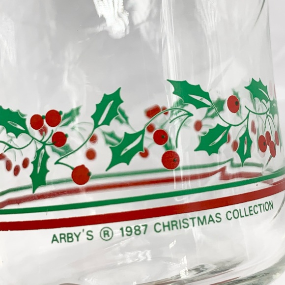 🎄Arby’s 1987 Christmas Glass cup collectible. - Picture 9 of 12